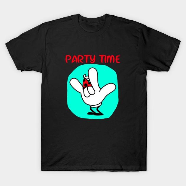 Party Time T-Shirt by BlueCloverTrends